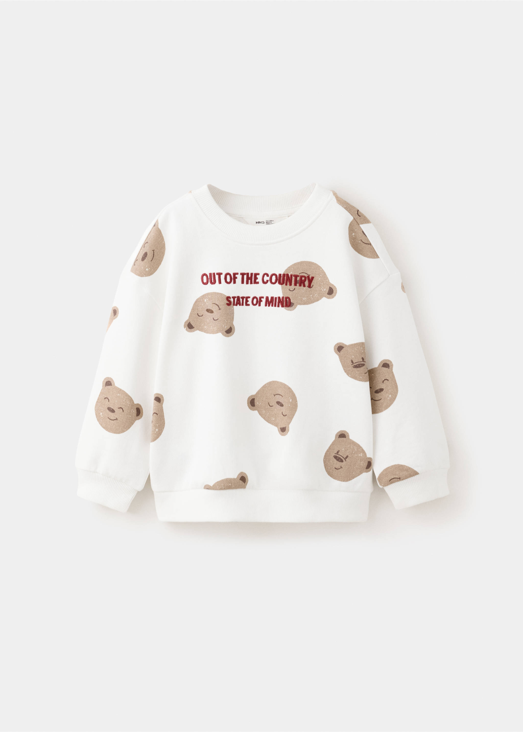 Sweat aopsud - Article sans modèle, Blanc cassé. Ref: 37026332-00.