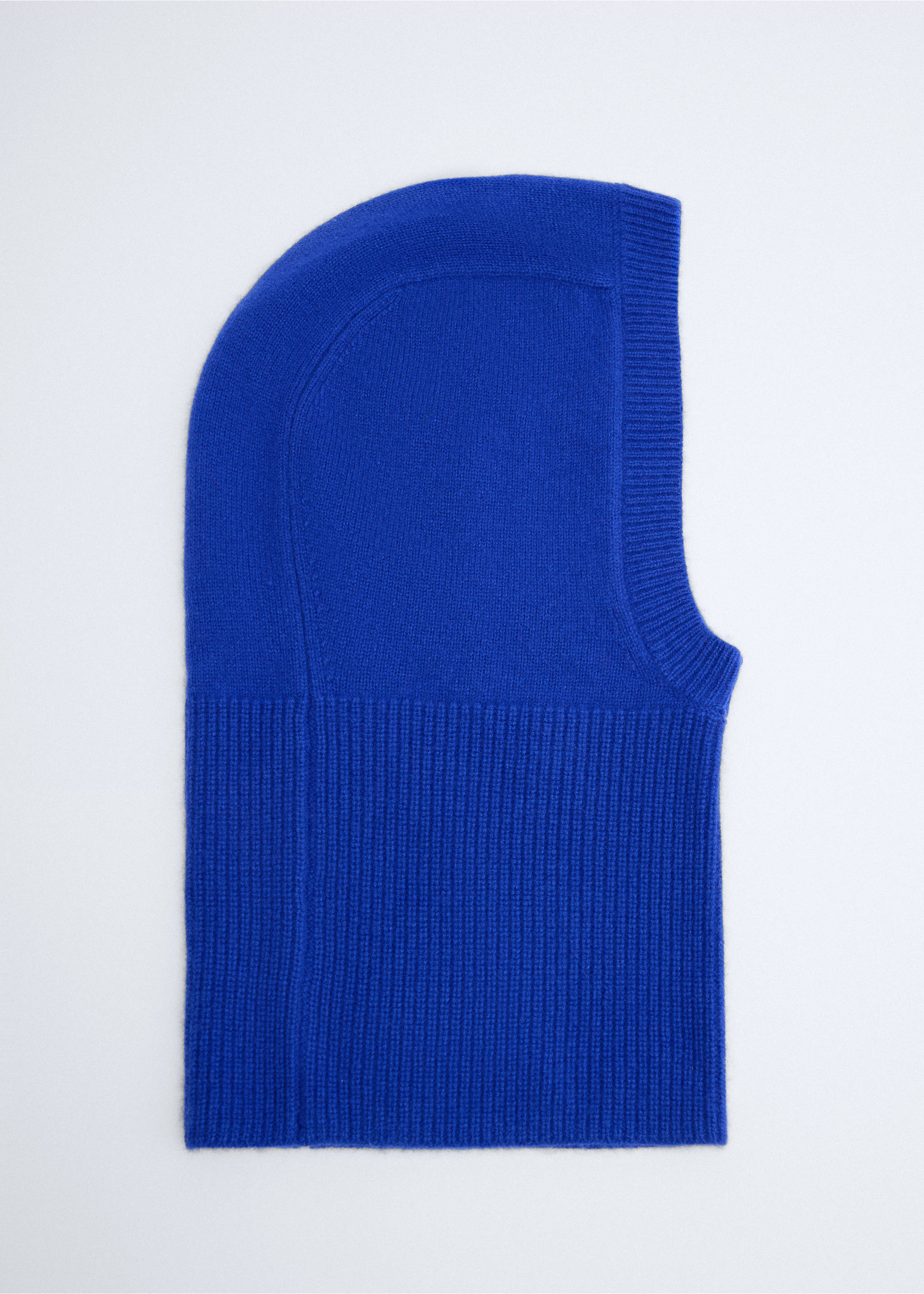 Balaclava punto lana cashmere - Artículo sin modelo, Azul. Ref: 37026337-00.