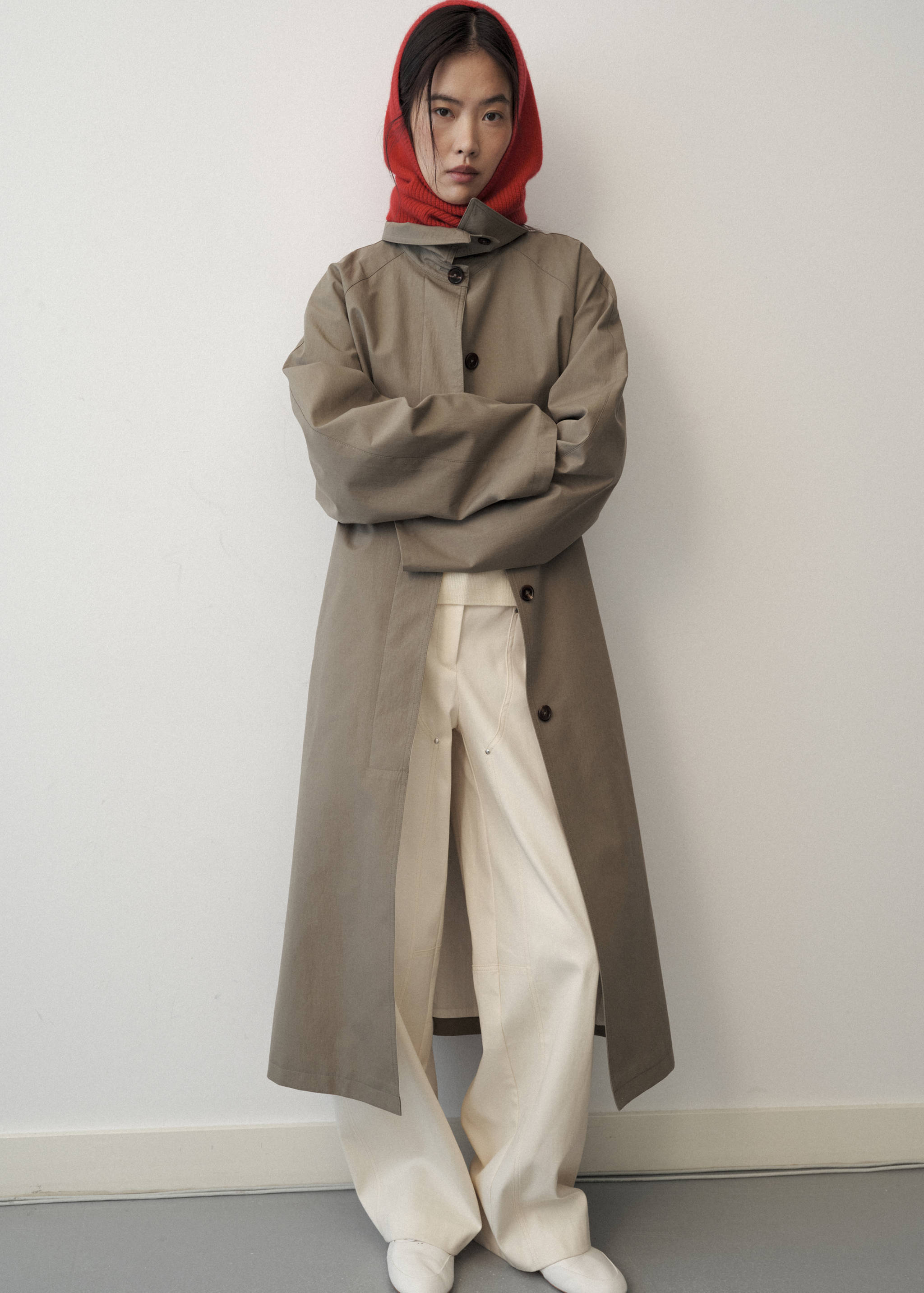 Balaclava punto lana cashmere - Plano general