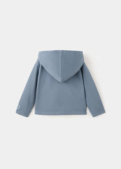 Hooded sweatshirt with pockets — Indigo Blue 3