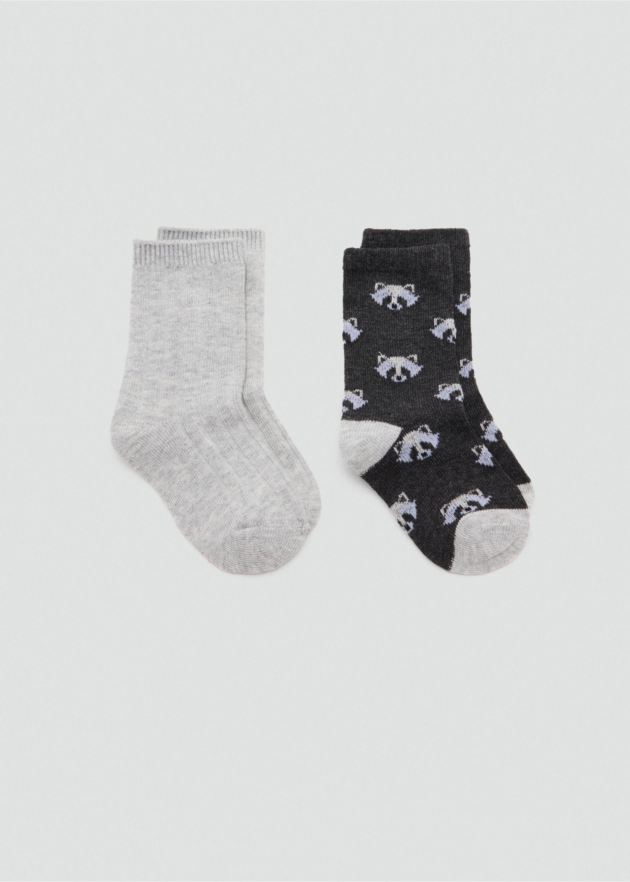 Chaussette hawking - Article sans modèle, Gris chiné moyen. Ref: 37026341-00.