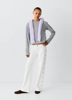 Straight-fit jeans with studs — Off White 2
