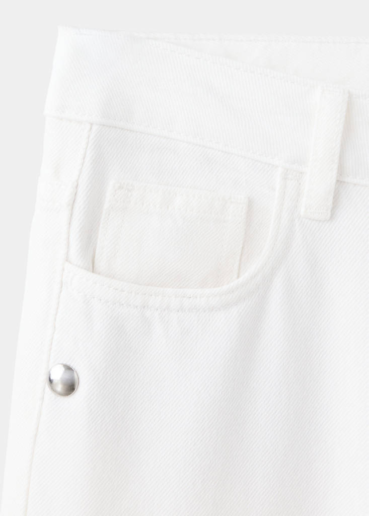Low-waist studded jeans — Off White