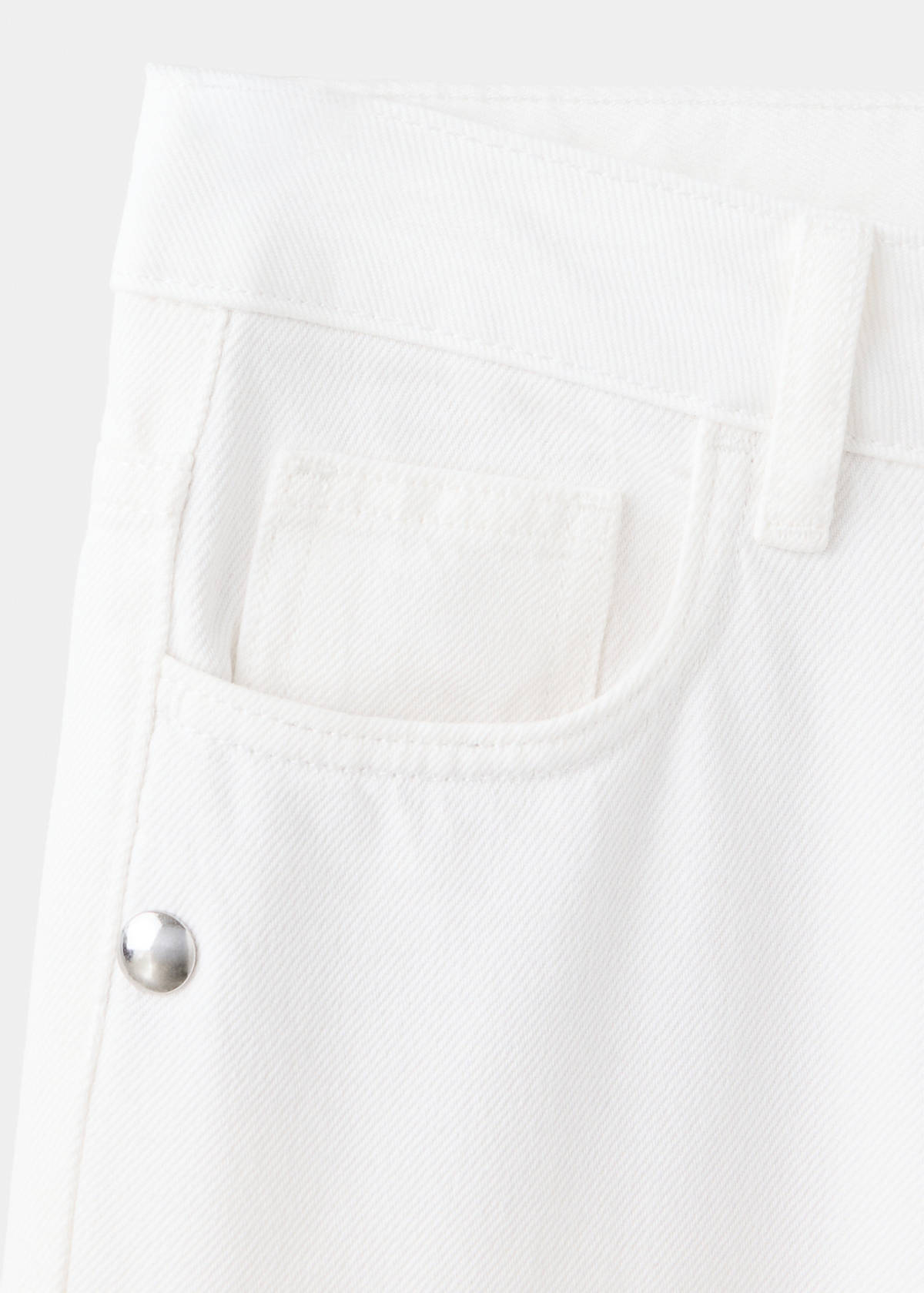 Straight-fit jeans with studs — Off White