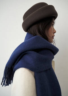 100% wool hat — Chocolate 2