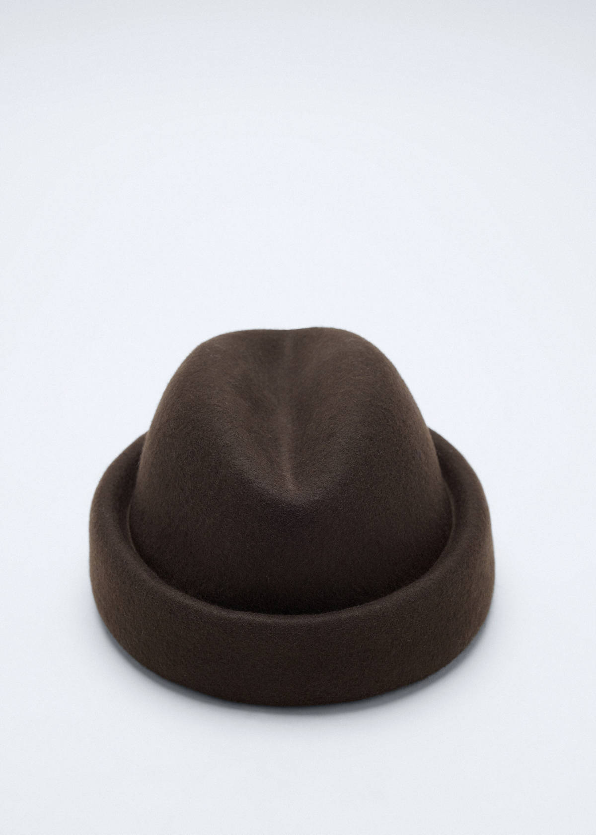 100% wool hat — Chocolate