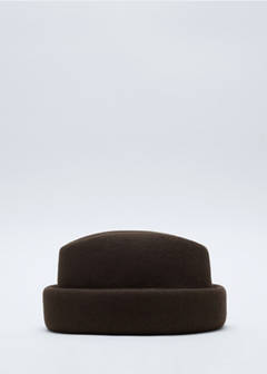 100% wool hat — Chocolate 3