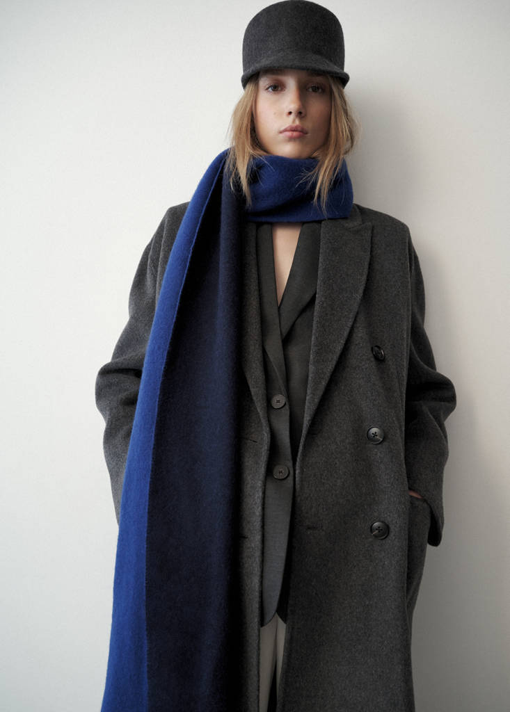 100% Reversible Wool Scarf