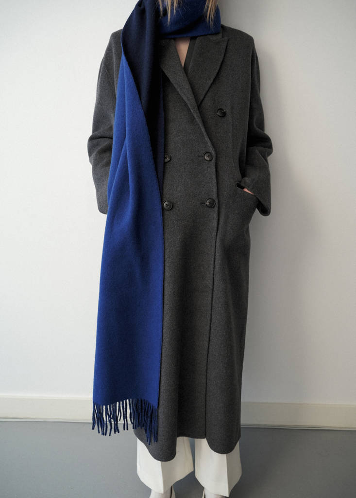 100% reversible wool scarf - thumbnail 5