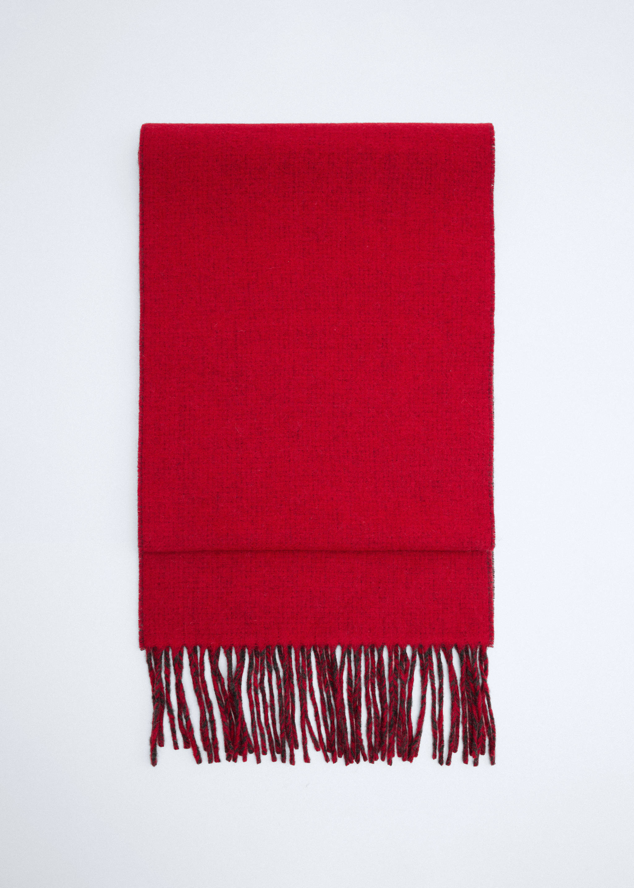 100% reversible wool scarf - Article without model