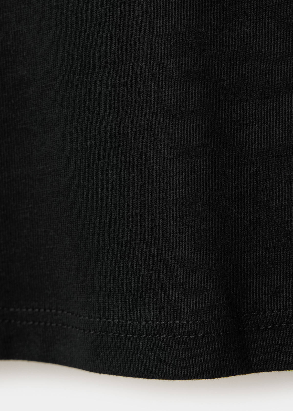 T-shirt with star detailing — Black