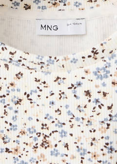 Ribbed flower T-shirt — Off White 5