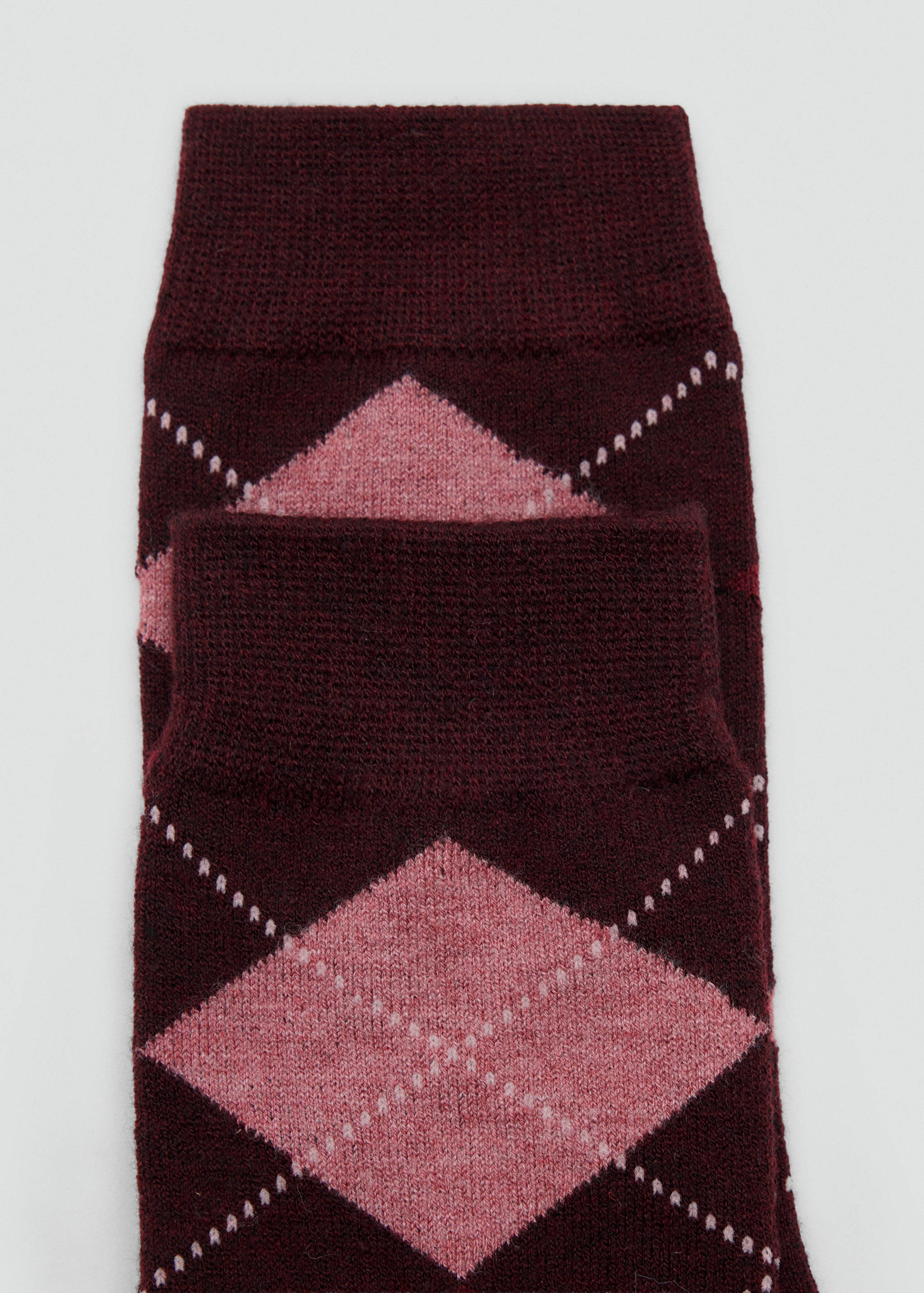 Argyle knit socks - Details of the article 1