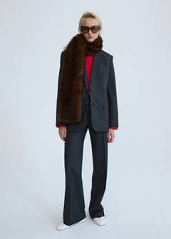 Wool suit trousers — Grey 2