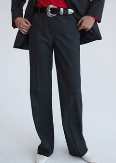 Wool suit trousers — Grey 1