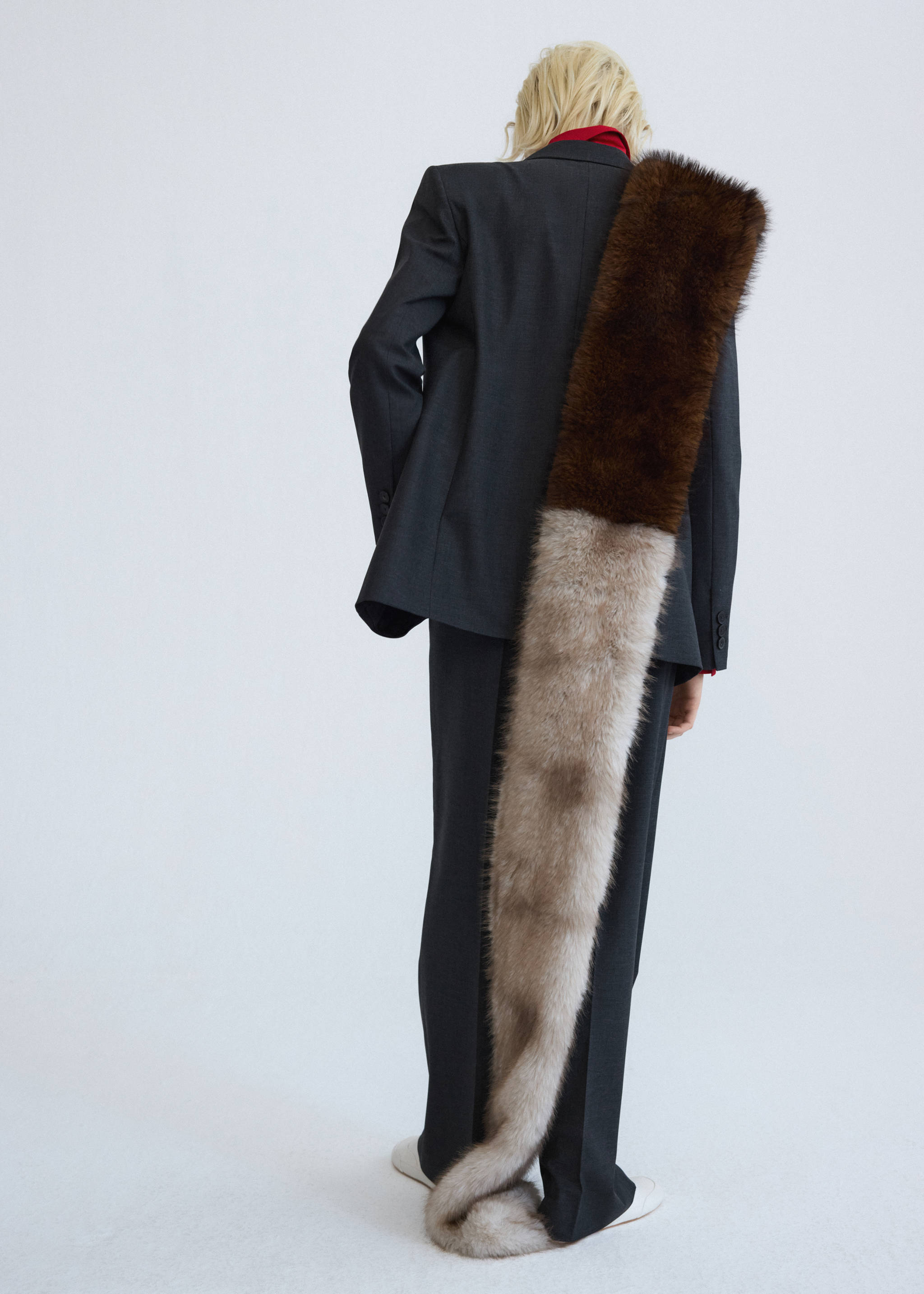 Wool suit trousers - Details of the article 3