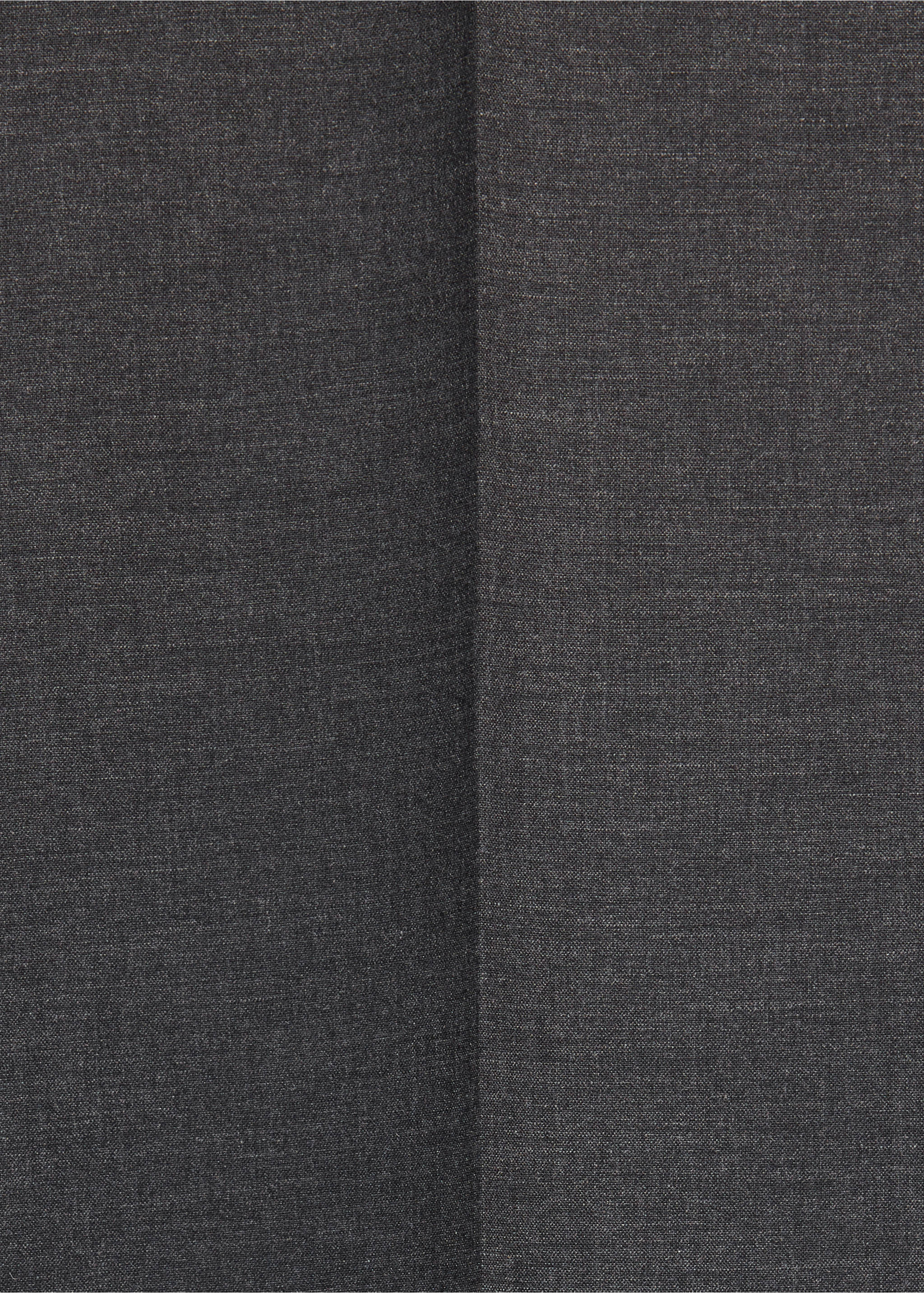 Wool suit trousers - Details of the article 8, Grey. Ref: 37026366-00.