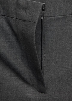 Wool suit trousers — Grey 8