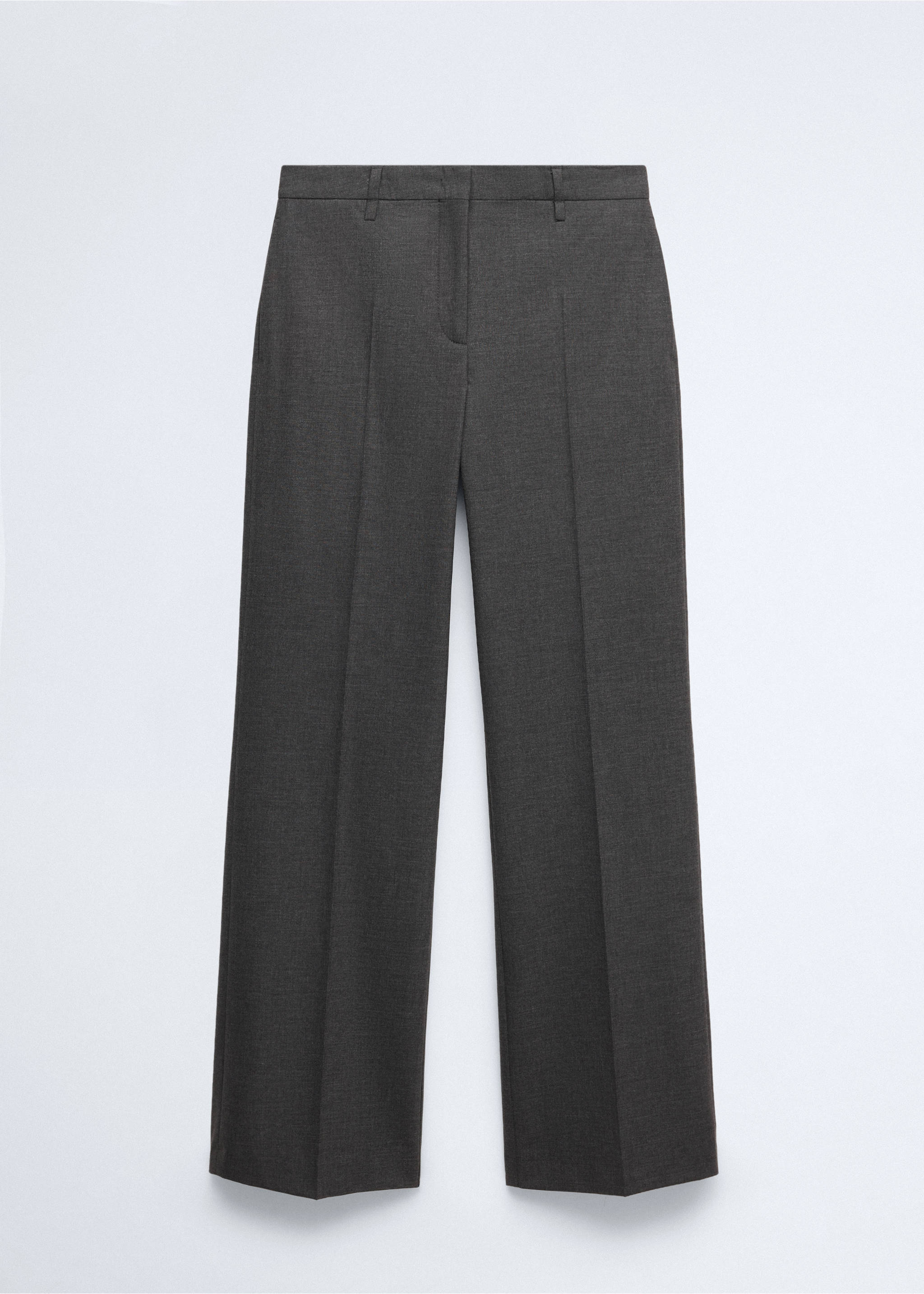 Wool suit trousers - Article without model, Grey. Ref: 37026366-00.