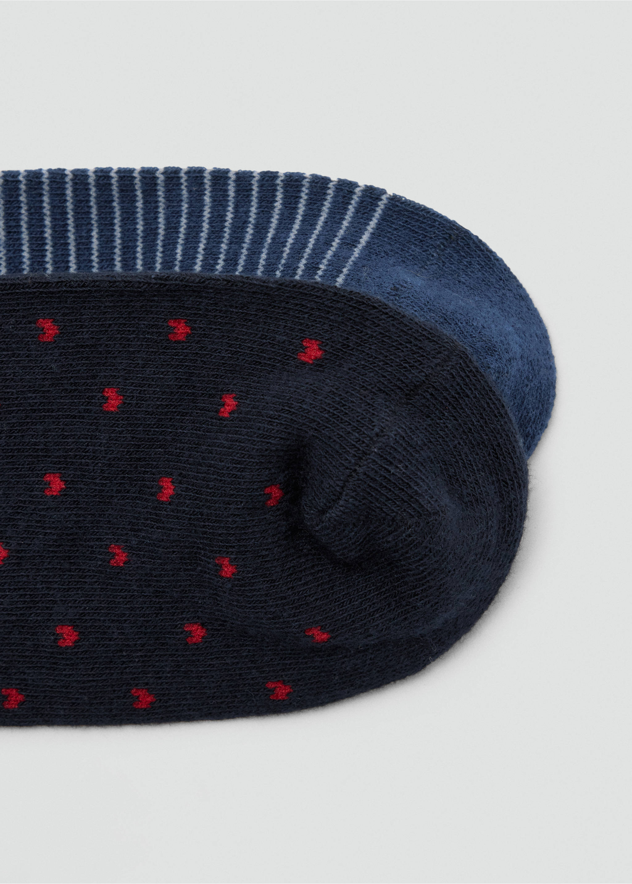 2 pack mixed socks - Details of the article 0, Dark Navy. Ref: 37026725-00.
