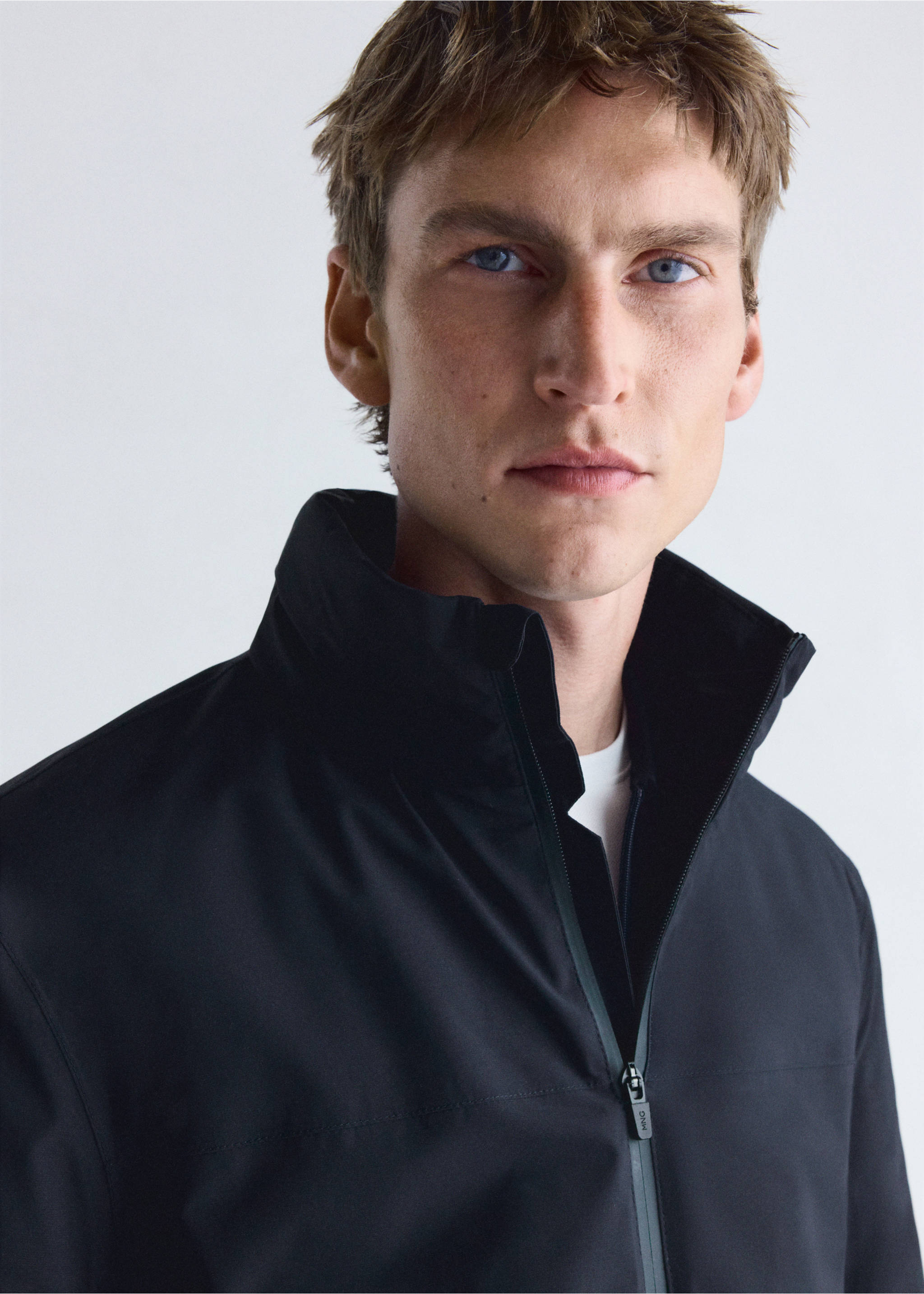 Jacket rian - Details of the article 4, Night Blue. Ref: 37026726-00.