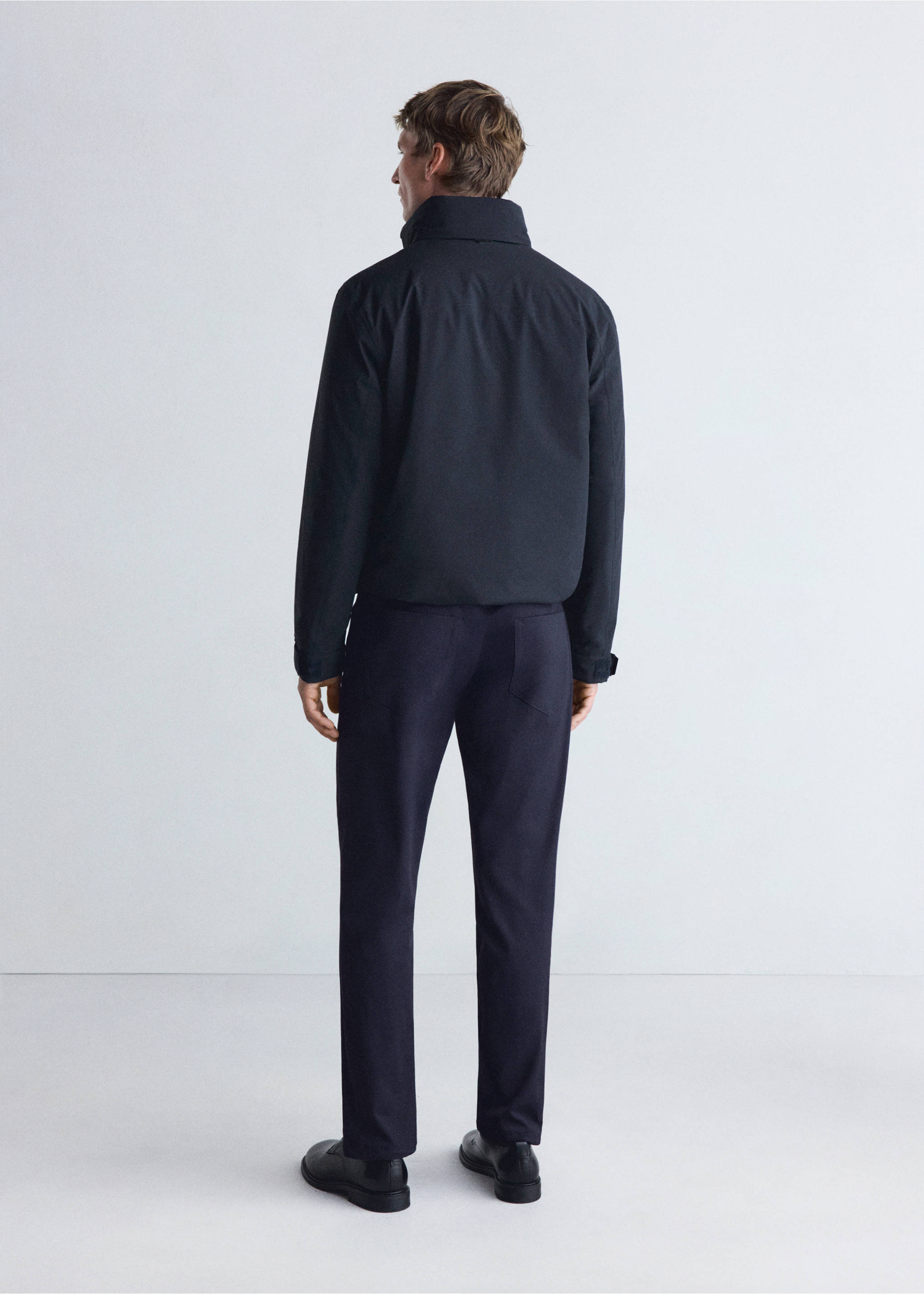 Jacket rian - Details of the article 2, Night Blue. Ref: 37026726-00.
