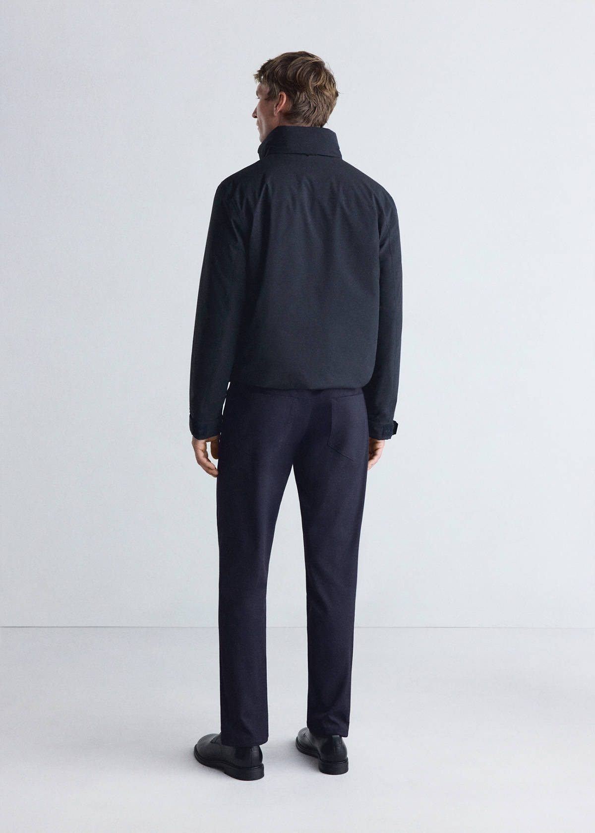 Waterproof padded parka — Night Blue
