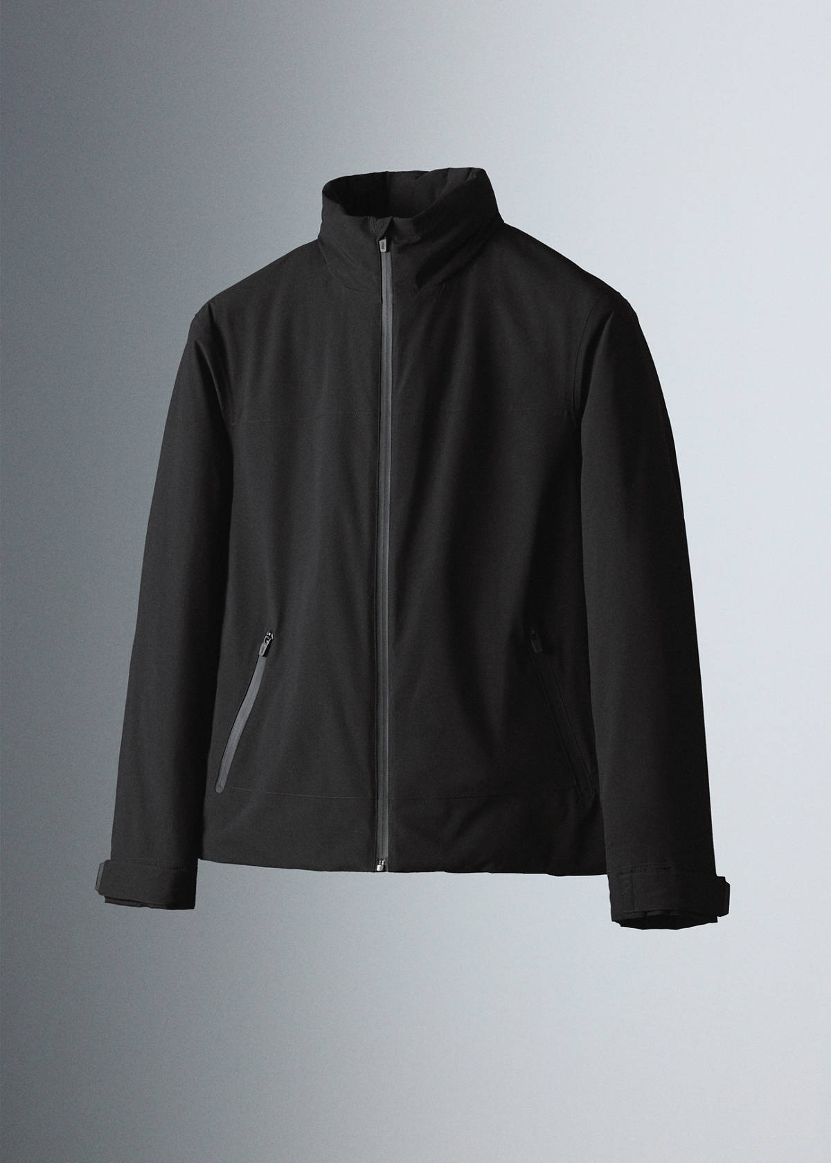 Waterproof padded parka — Black