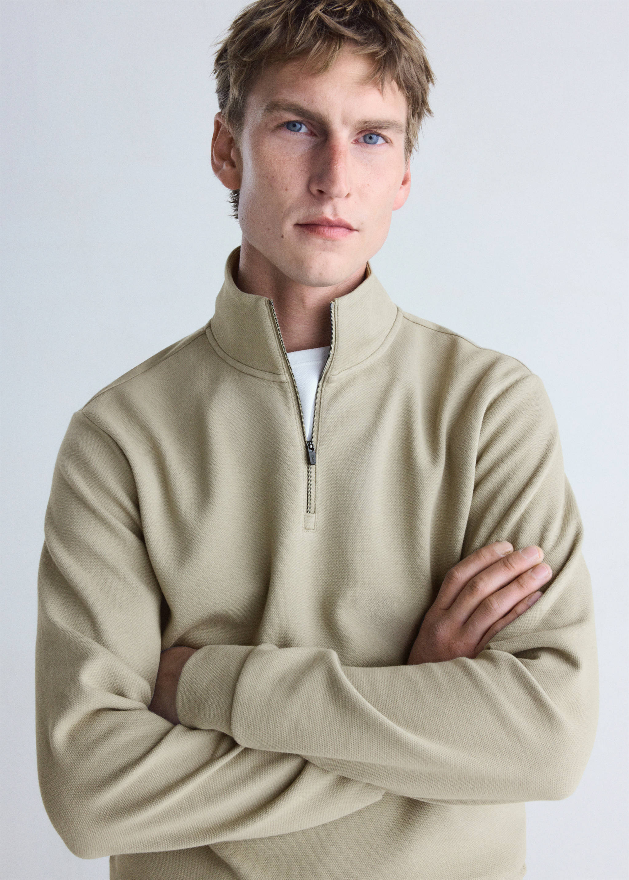 Sudadera cuello cremallera Thermolite® - Detalle del artículo 1