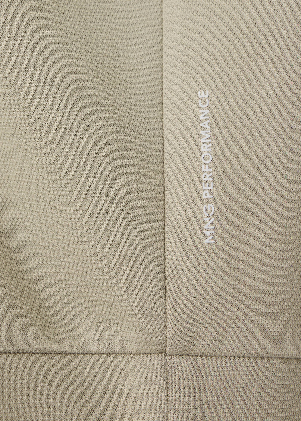 Thermolite® zip-neck sweatshirt — Light/Pastel Grey