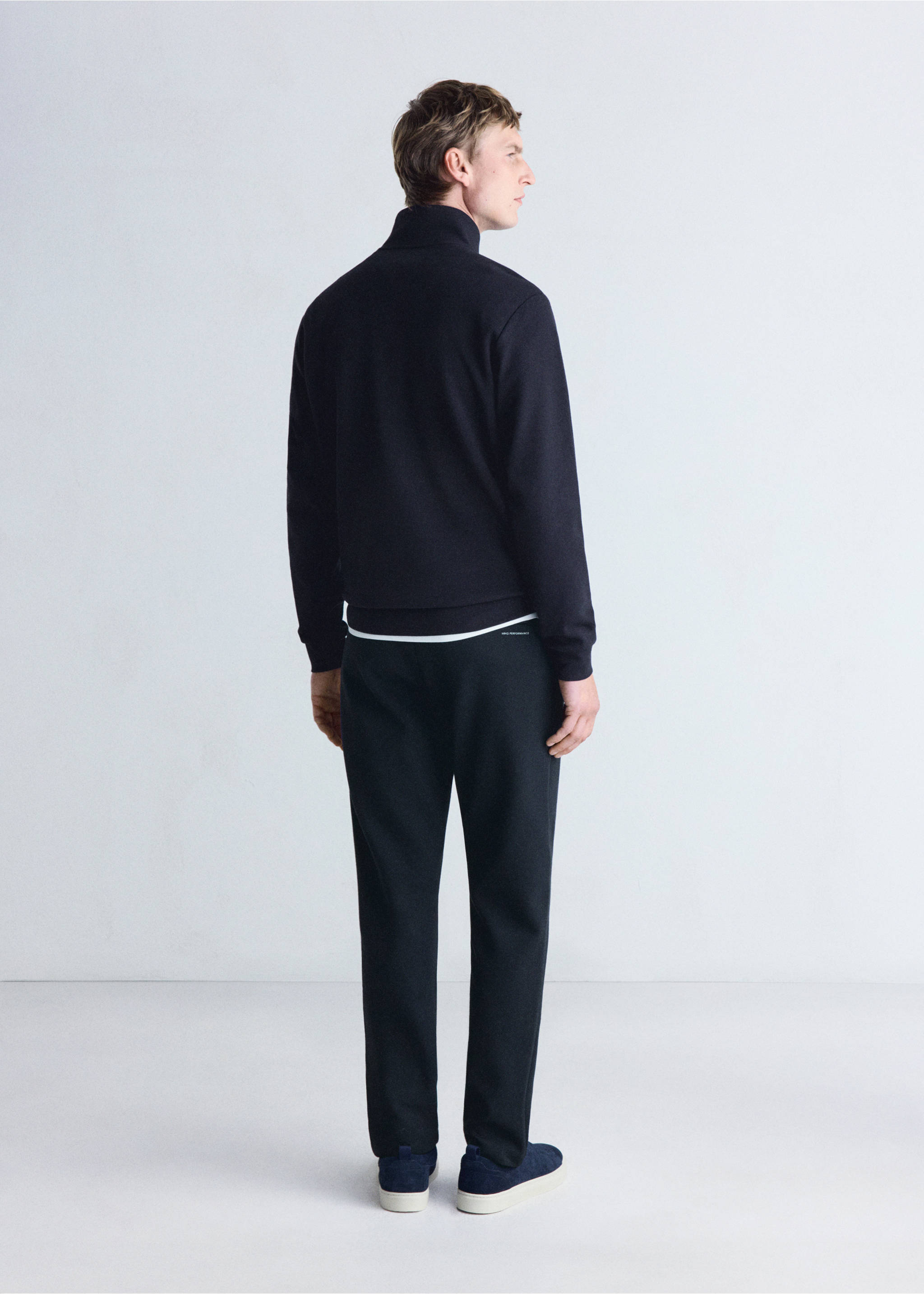SWEATSHIRT VARESEZ - Verso de l’article, Bleu marine. Ref: 37026728-00.