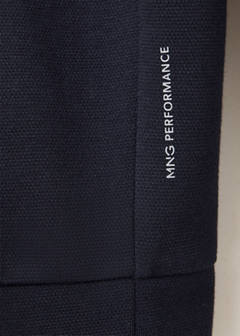 Thermolite® zip-neck sweatshirt — Navy 9