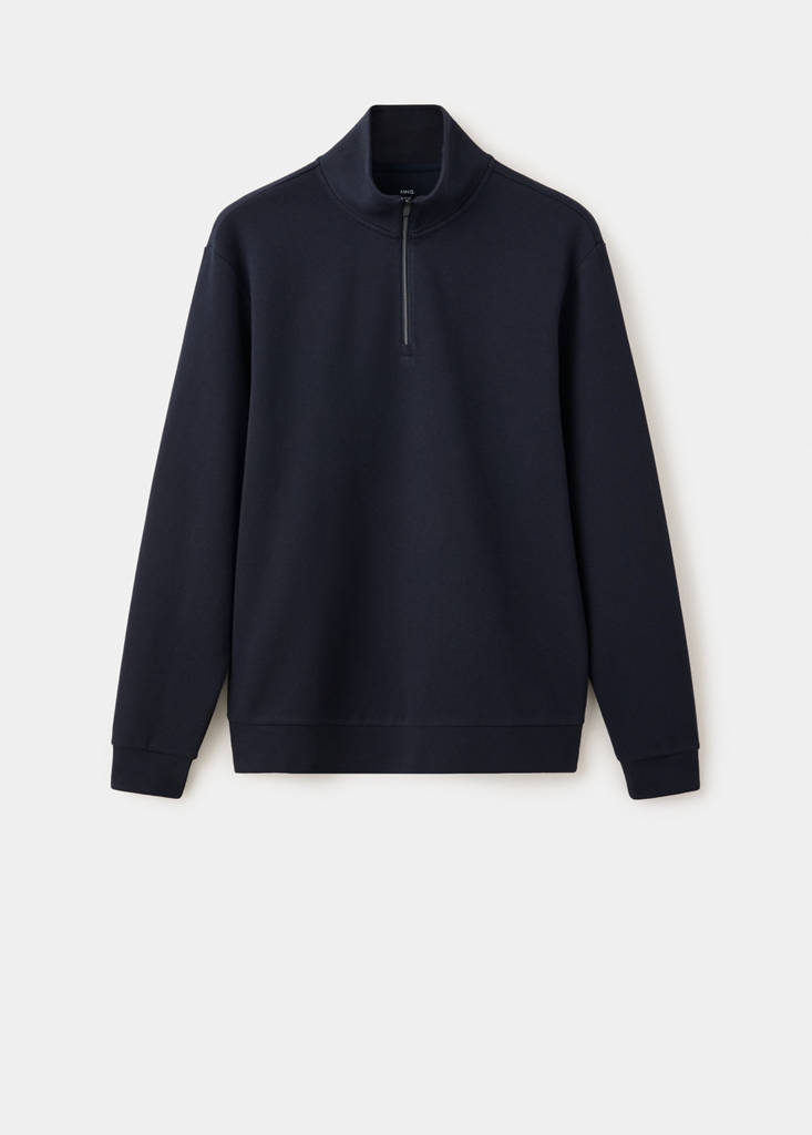 Thermolite® zip-neck sweatshirt - thumbnail 4