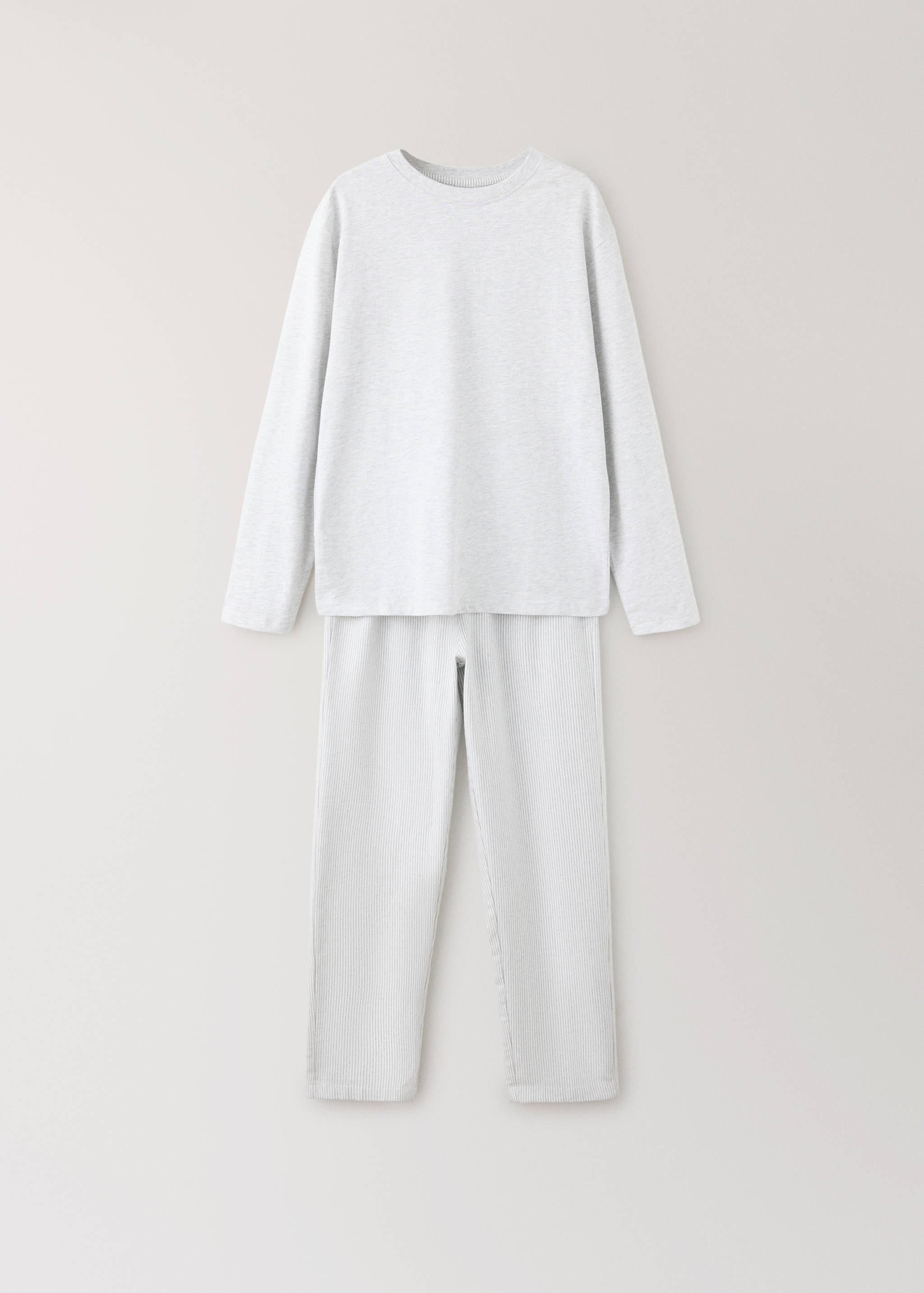 Full-length cotton pajama set - Article without model