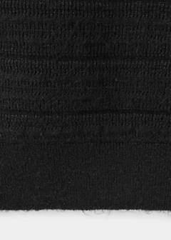 Asymmetric lurex knit jumper — Black 6