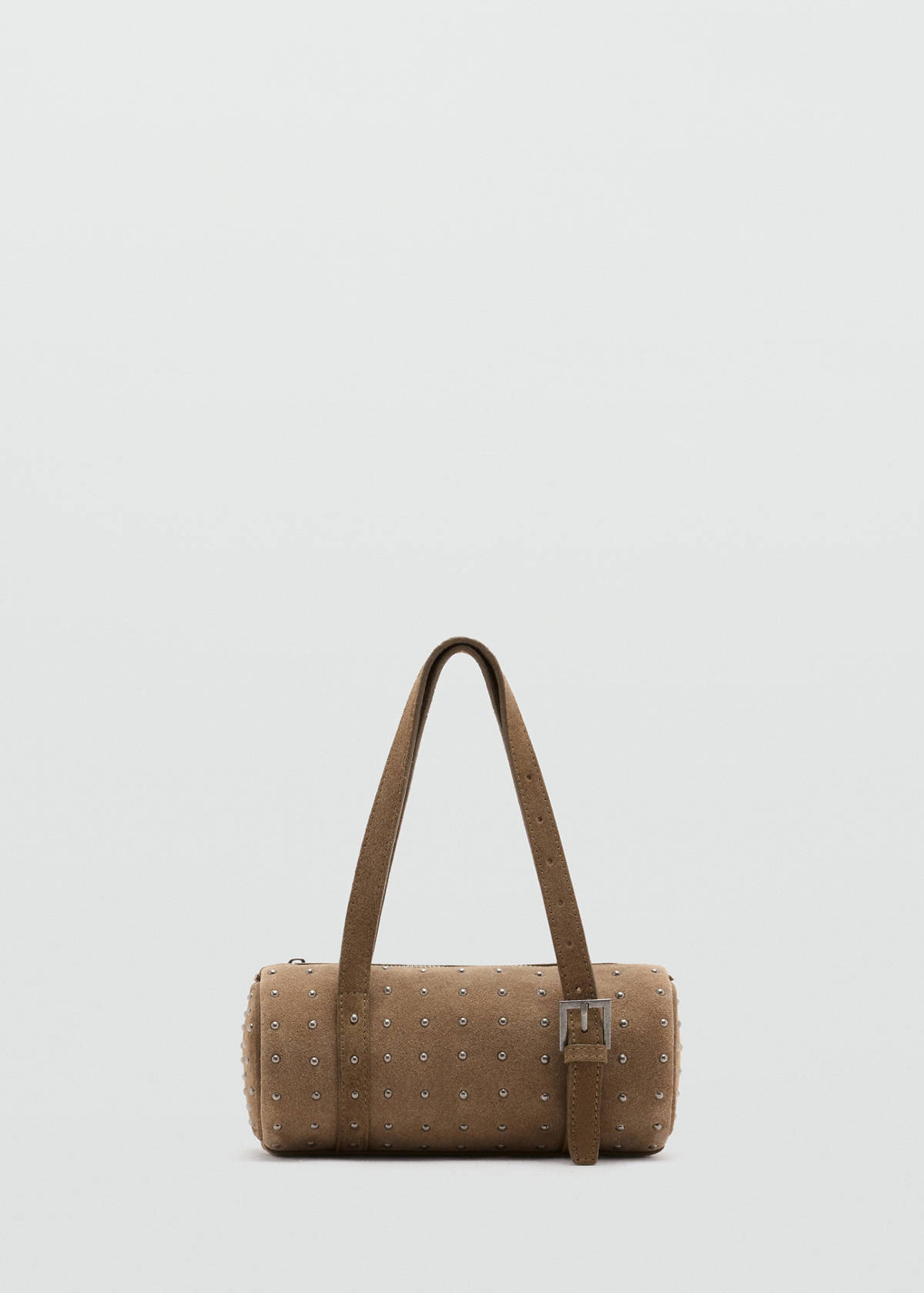 Leather bowling bag — Sand