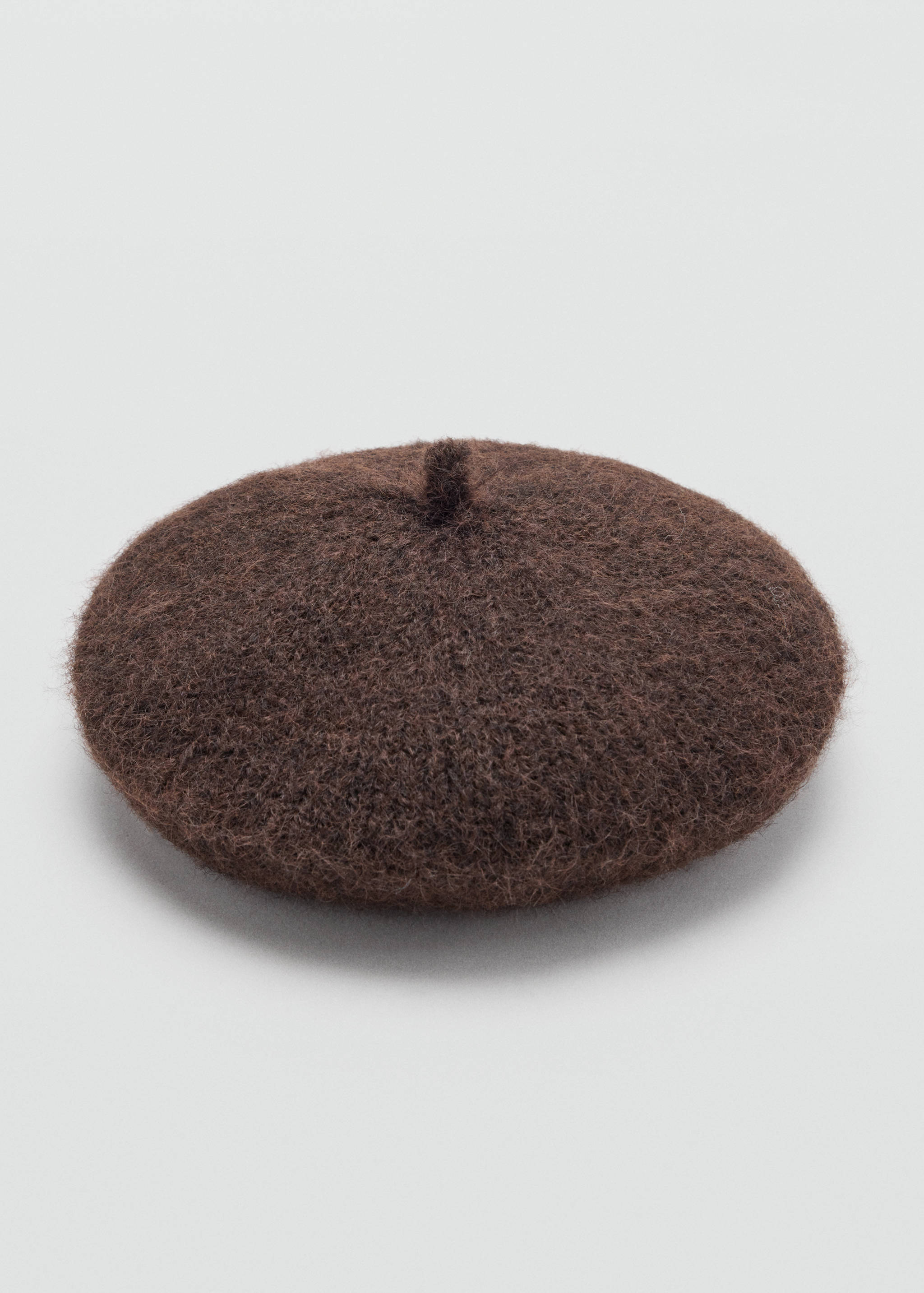 Baret van een wolblend - Middenvlak