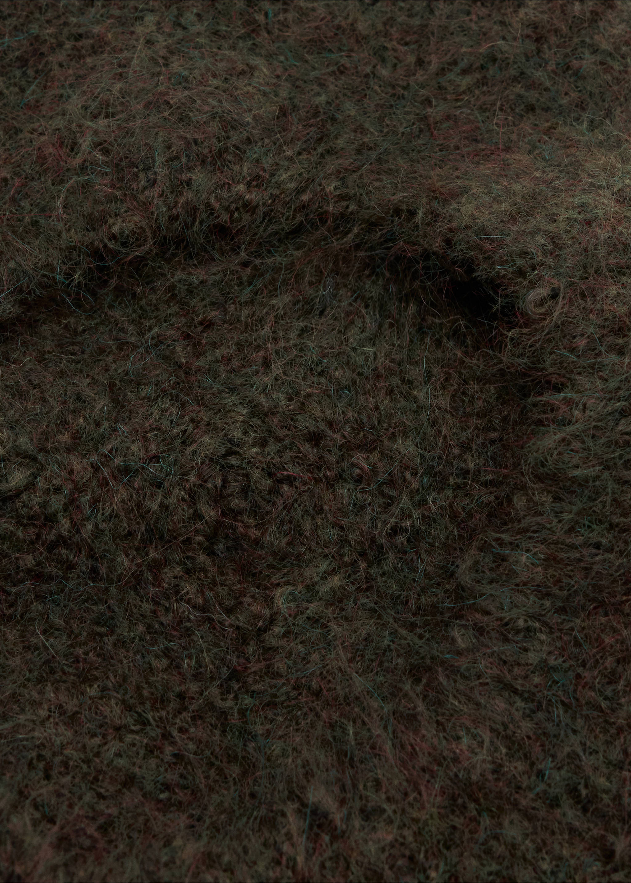 Baret van een wolblend - Detail van het artikel 1, Kaki. Ref: 37027121-00.