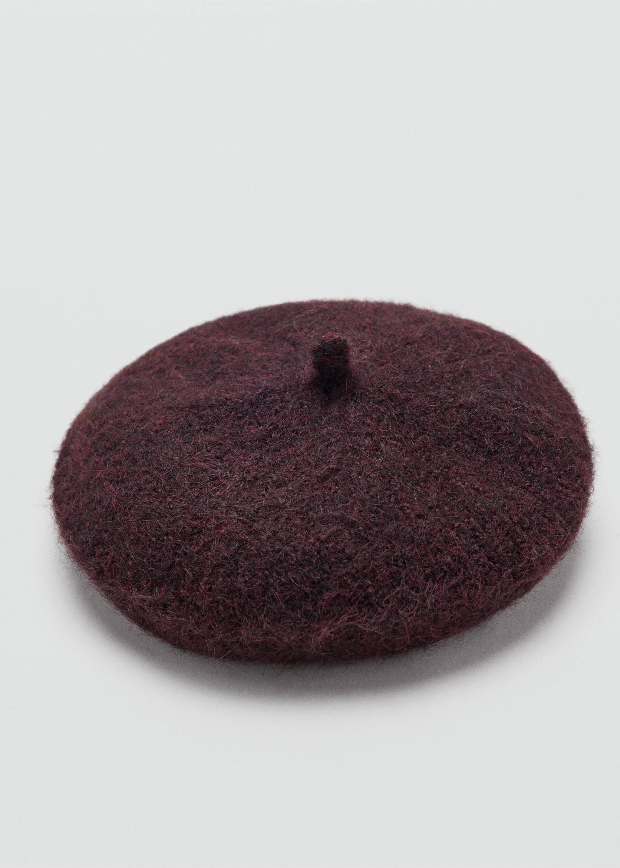 Baret van een wolblend - Middenvlak, Bordeaux. Ref: 37027121-00.