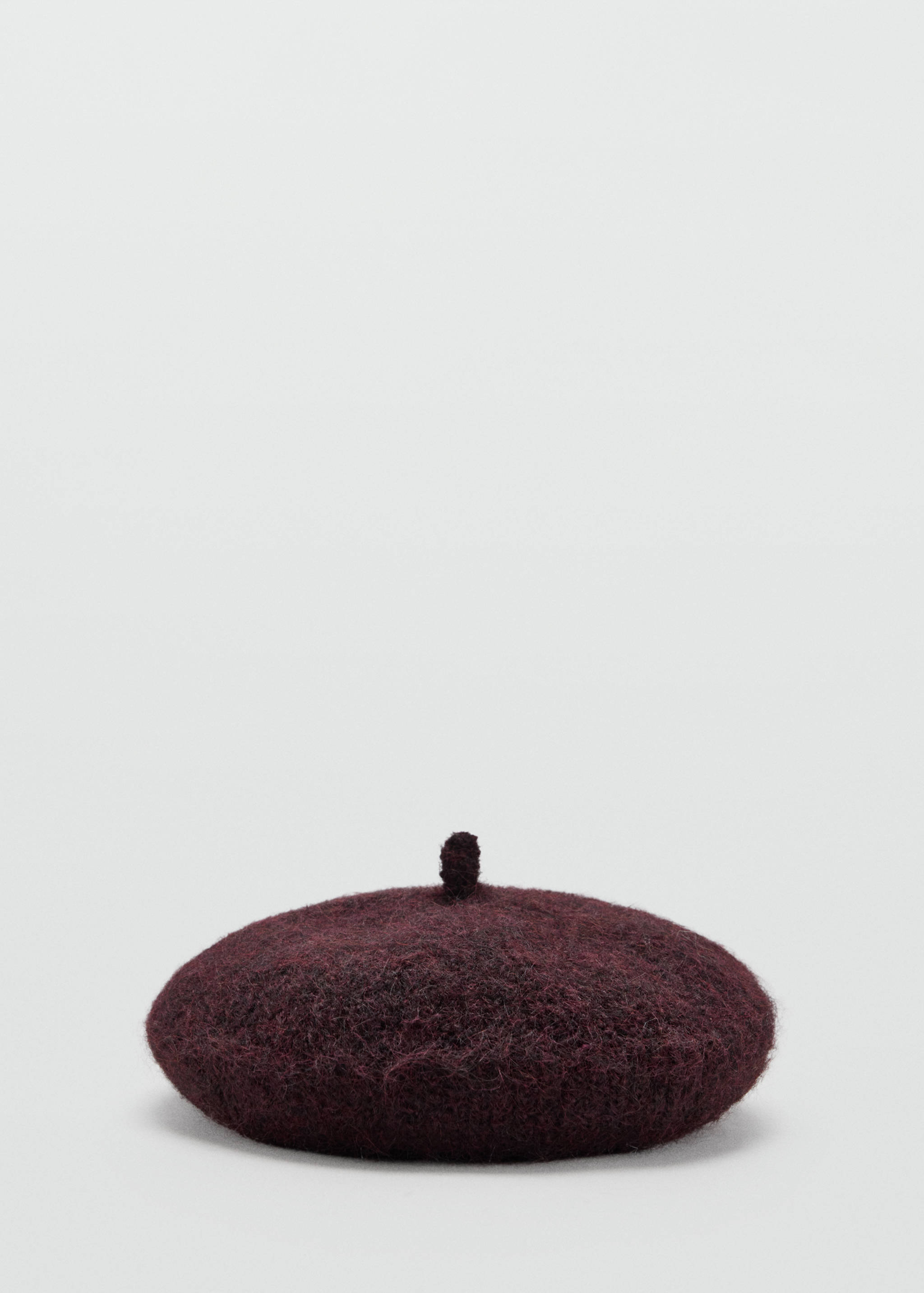 Baret van een wolblend - Artikel zonder model