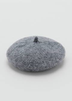 Wool-blend beret — Medium Heather Grey 2