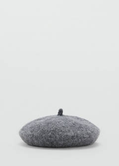 Wool-blend beret — Medium Heather Grey 1