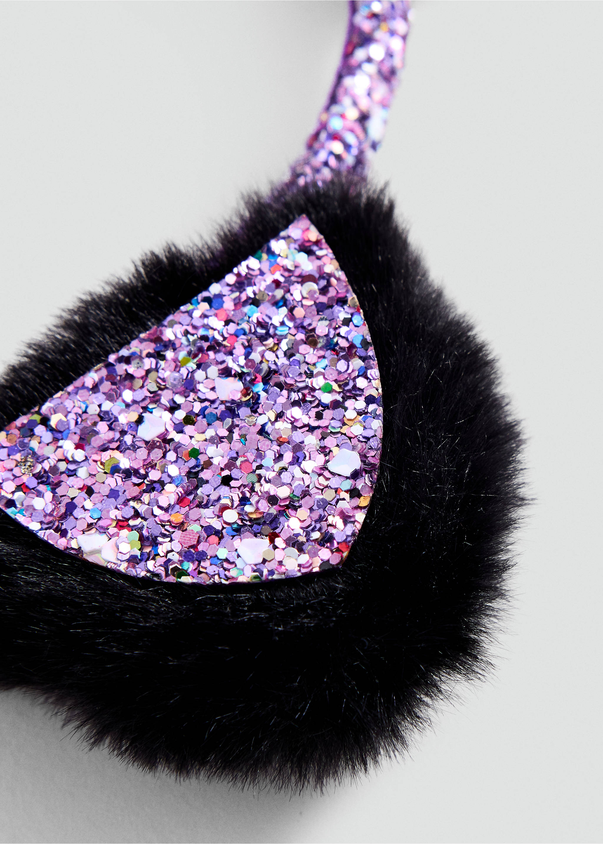 Halloween ear headband - Details of the article 1, Lilac. Ref: 37027122-00.