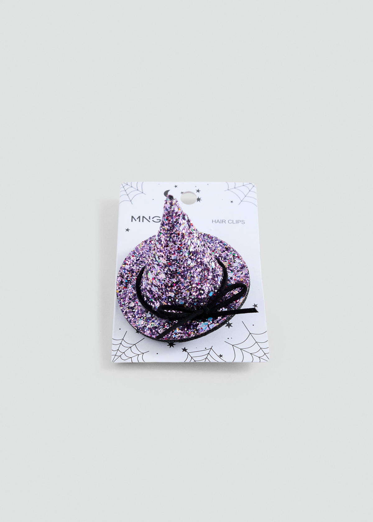 Halloween Halloween hat hair clip — Lilac