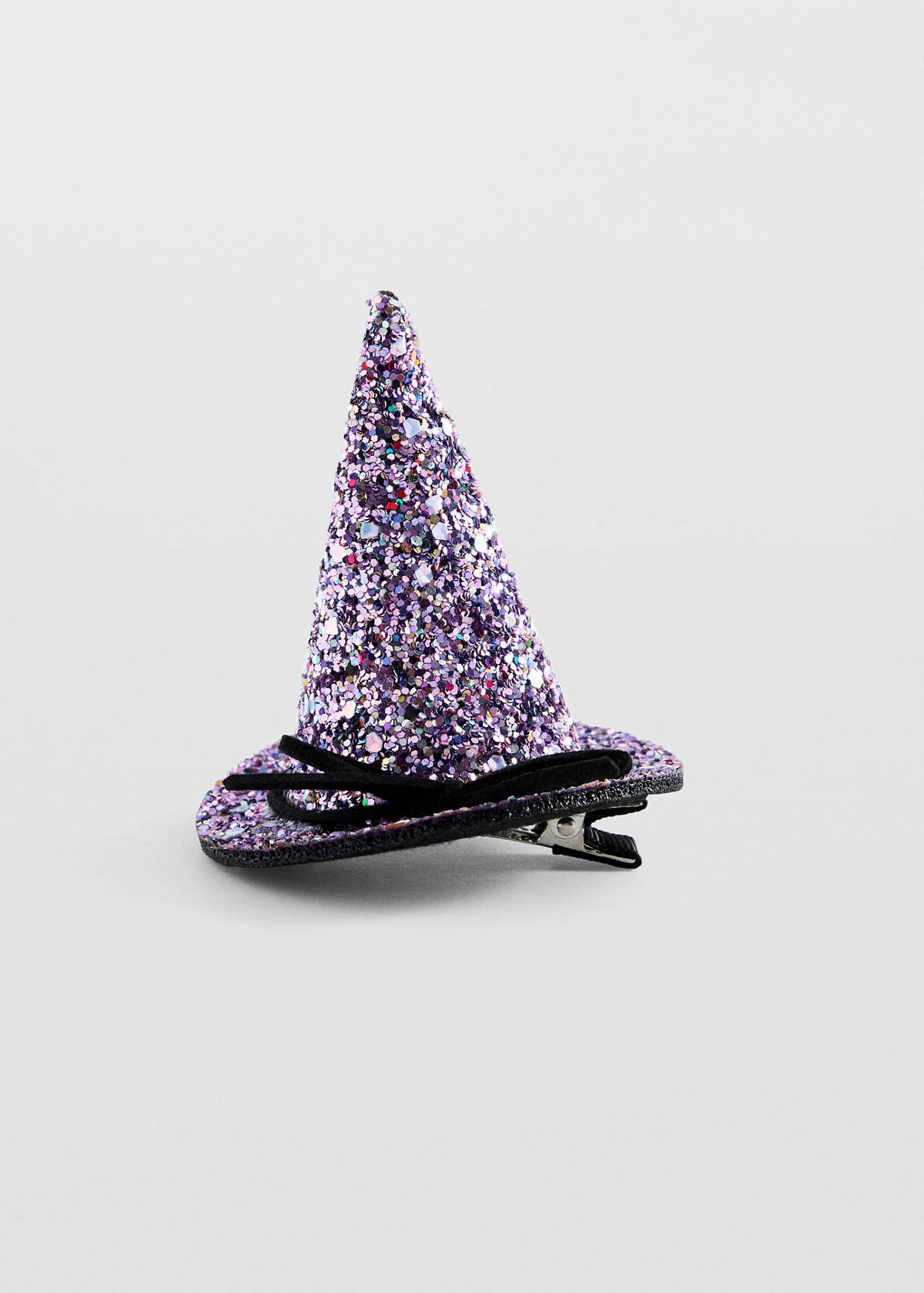 Halloween Halloween hat hair clip — Lilac