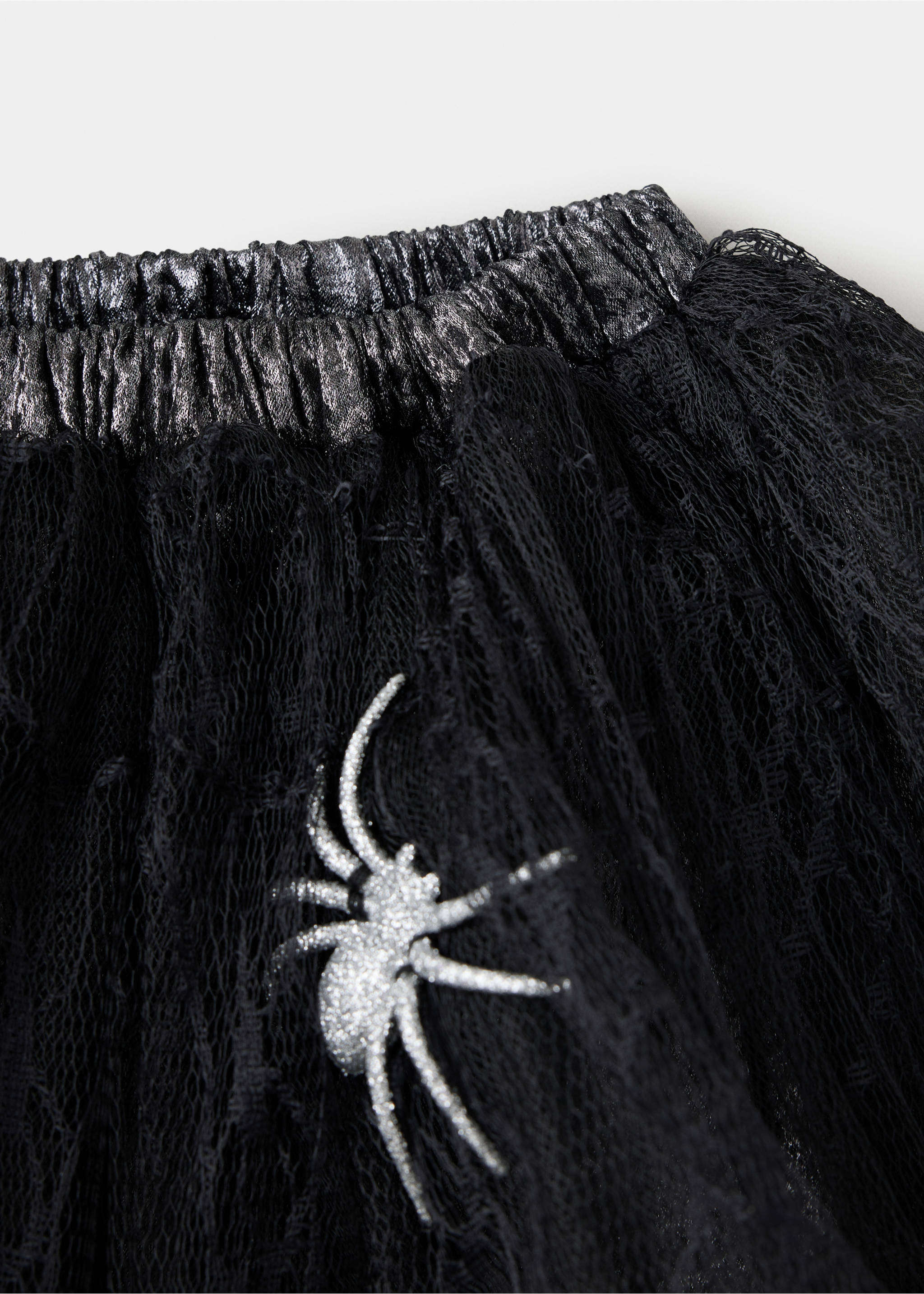 Halloween spider tulle skirt - Medium plane, Black. Ref: 37027124-00.