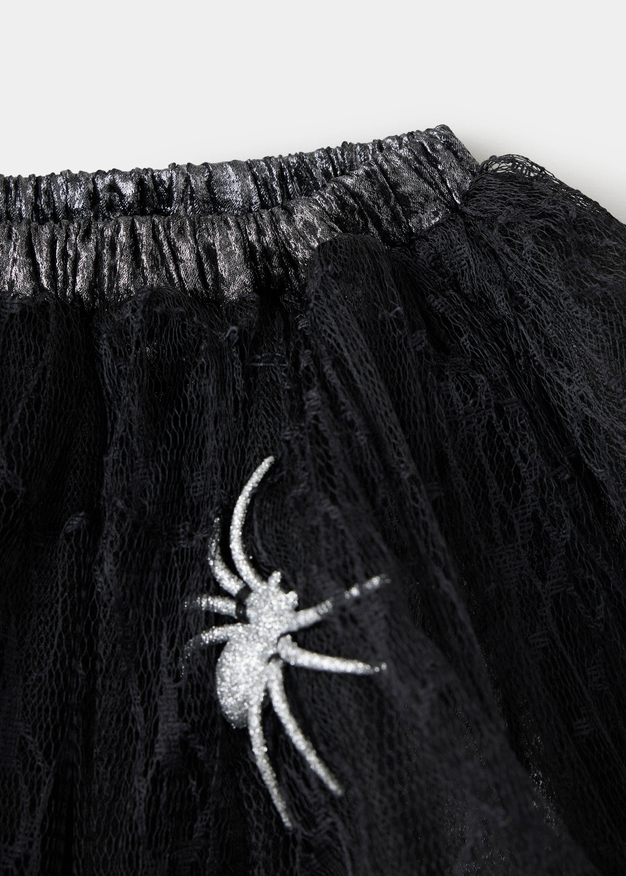 Halloween spider tulle skirt - Medium plane
