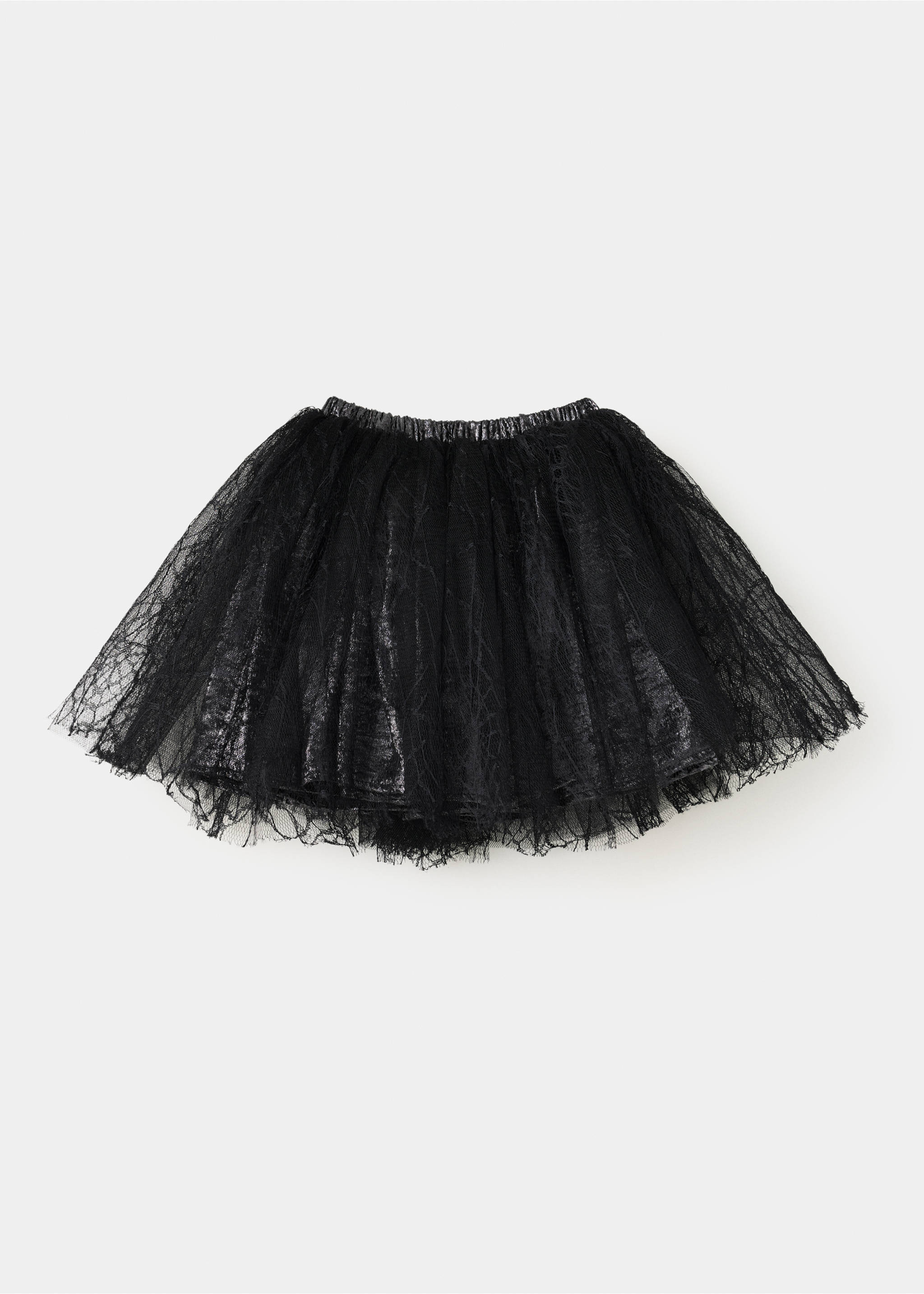 Halloween spider tulle skirt - Details of the article 2, Black. Ref: 37027124-00.