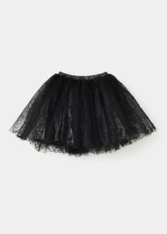 Halloween spider tulle skirt — Black 5