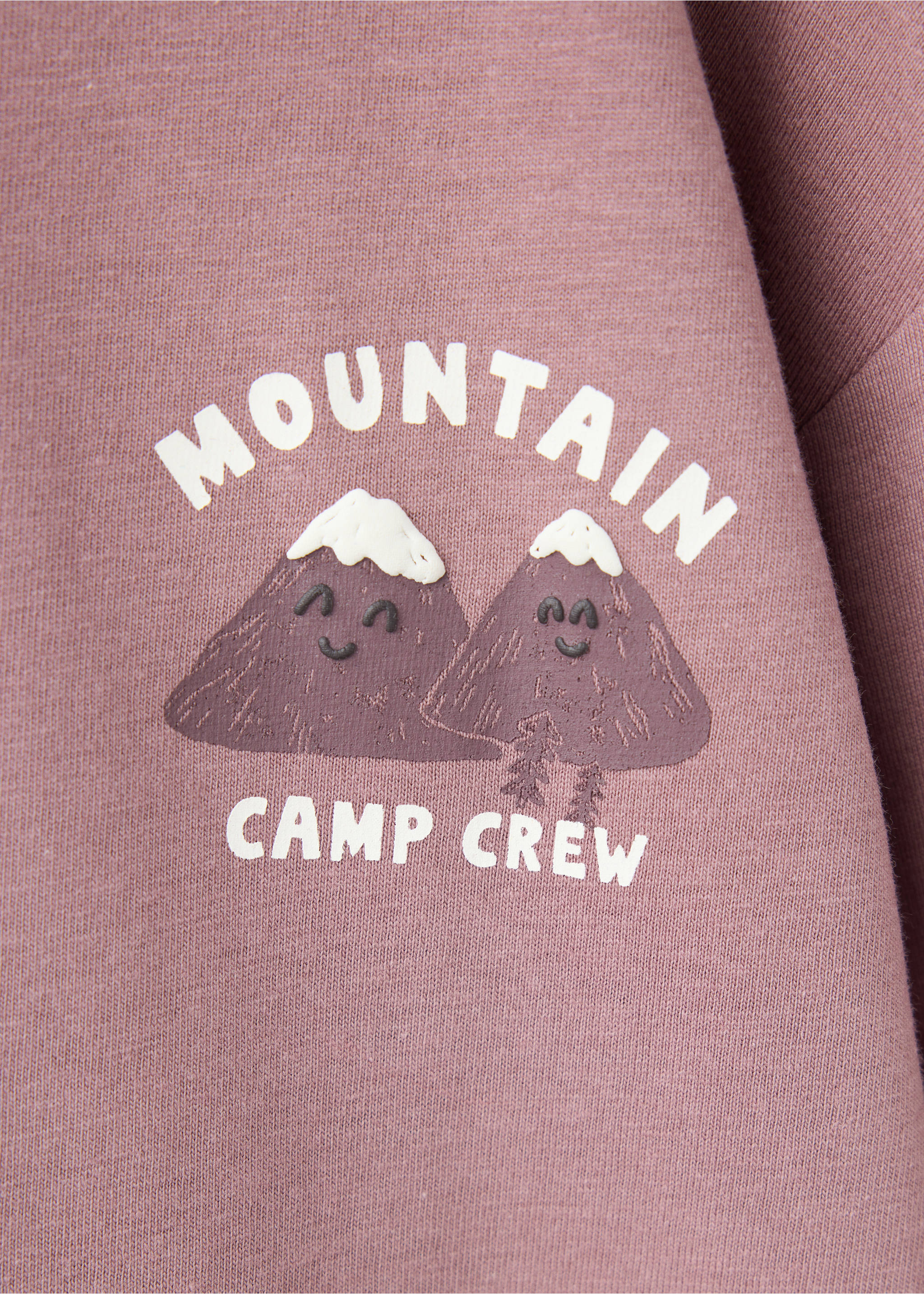 100% cotton printed t-shirt - Details of the article 8, Light/Pastel Purple. Ref: 37027132-00.